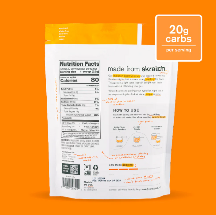 Hydration Sport Drink Mix