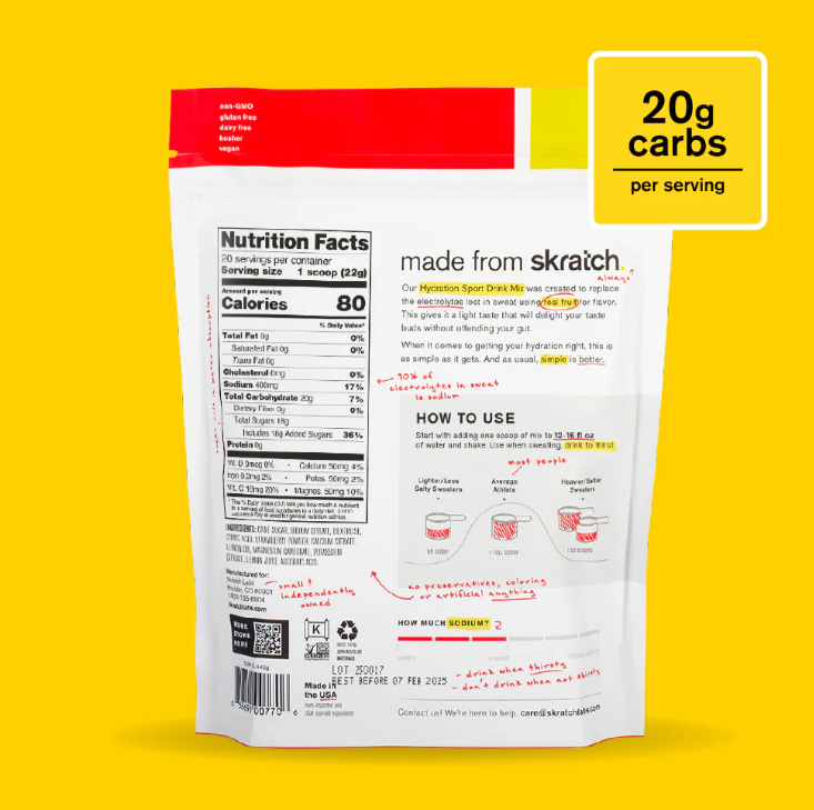 Hydration Sport Drink Mix