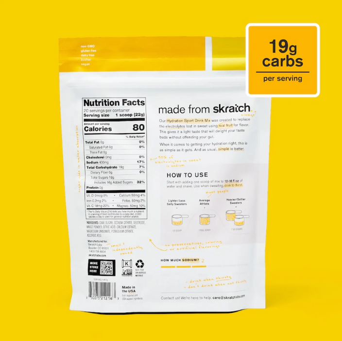 Hydration Sport Drink Mix